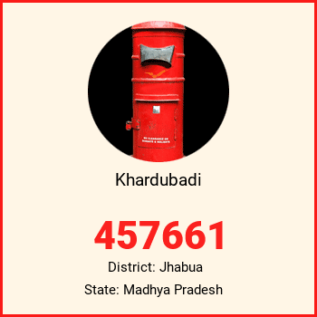 Khardubadi pin code, district Jhabua in Madhya Pradesh