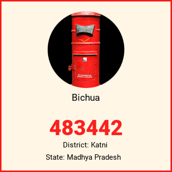 Bichua pin code, district Katni in Madhya Pradesh