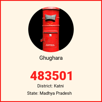 Ghughara pin code, district Katni in Madhya Pradesh