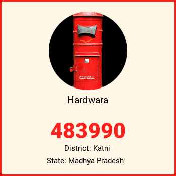 Hardwara pin code, district Katni in Madhya Pradesh
