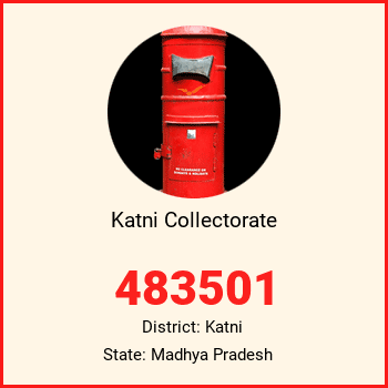 Katni Collectorate pin code, district Katni in Madhya Pradesh