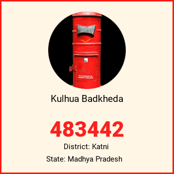 Kulhua Badkheda pin code, district Katni in Madhya Pradesh