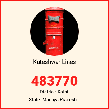 Kuteshwar Lines pin code, district Katni in Madhya Pradesh
