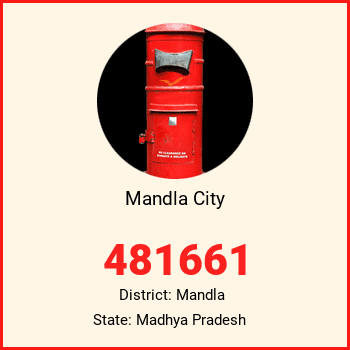 Mandla City pin code, district Mandla in Madhya Pradesh