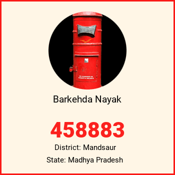 Barkehda Nayak pin code, district Mandsaur in Madhya Pradesh