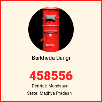 Barkheda Dangi pin code, district Mandsaur in Madhya Pradesh