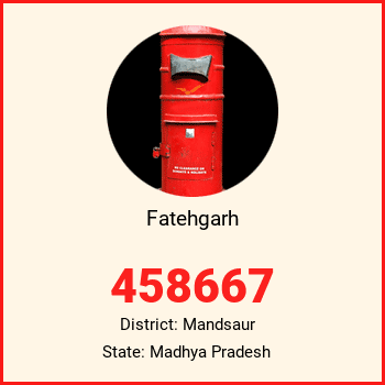 Fatehgarh pin code, district Mandsaur in Madhya Pradesh