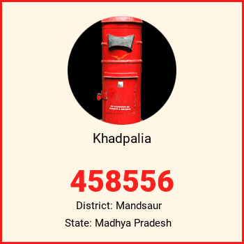 Khadpalia pin code, district Mandsaur in Madhya Pradesh