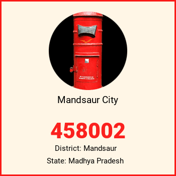 Mandsaur City pin code, district Mandsaur in Madhya Pradesh