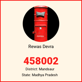 Rewas Devra pin code, district Mandsaur in Madhya Pradesh