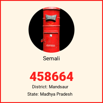 Semali pin code, district Mandsaur in Madhya Pradesh