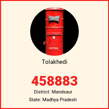 Tolakhedi pin code, district Mandsaur in Madhya Pradesh