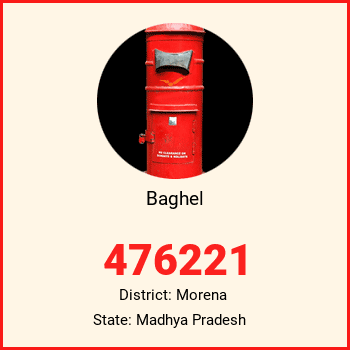 Baghel pin code, district Morena in Madhya Pradesh