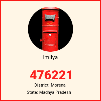 Imliya pin code, district Morena in Madhya Pradesh