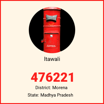 Itawali pin code, district Morena in Madhya Pradesh