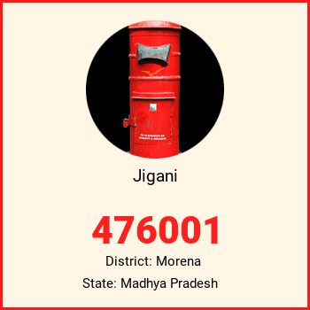 Jigani pin code, district Morena in Madhya Pradesh
