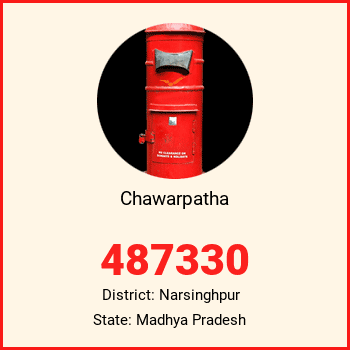 Chawarpatha pin code, district Narsinghpur in Madhya Pradesh