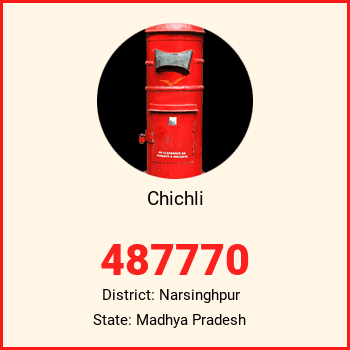 Chichli pin code, district Narsinghpur in Madhya Pradesh