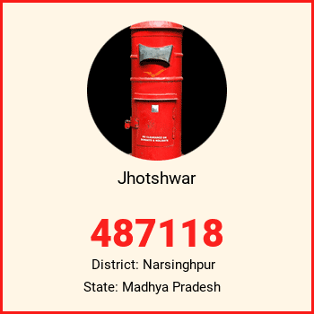 Jhotshwar pin code, district Narsinghpur in Madhya Pradesh
