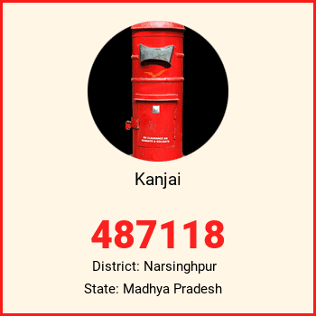 Kanjai pin code, district Narsinghpur in Madhya Pradesh