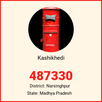 Kashikhedi pin code, district Narsinghpur in Madhya Pradesh