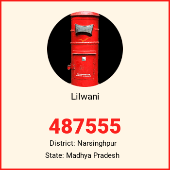 Lilwani pin code, district Narsinghpur in Madhya Pradesh