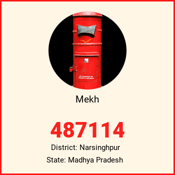 Mekh pin code, district Narsinghpur in Madhya Pradesh