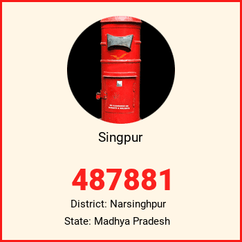 Singpur pin code, district Narsinghpur in Madhya Pradesh