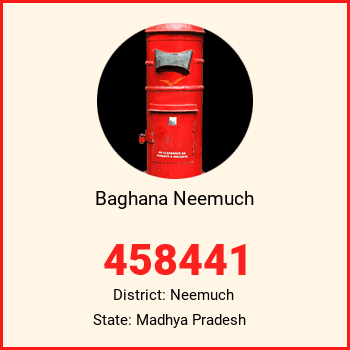 Baghana Neemuch pin code, district Neemuch in Madhya Pradesh