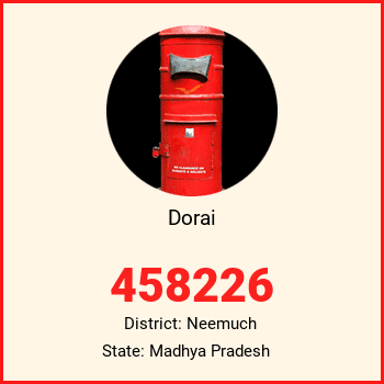 Dorai pin code, district Neemuch in Madhya Pradesh