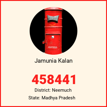 Jamunia Kalan pin code, district Neemuch in Madhya Pradesh