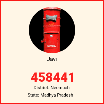 Javi pin code, district Neemuch in Madhya Pradesh