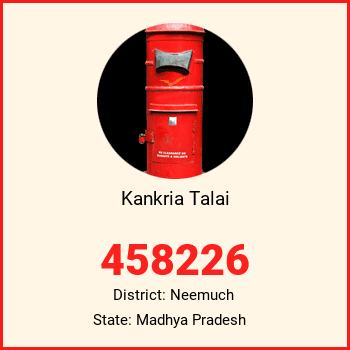 Kankria Talai pin code, district Neemuch in Madhya Pradesh