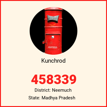 Kunchrod pin code, district Neemuch in Madhya Pradesh