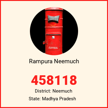 Rampura Neemuch pin code, district Neemuch in Madhya Pradesh