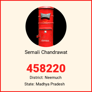 Semali Chandrawat pin code, district Neemuch in Madhya Pradesh