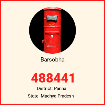 Barsobha pin code, district Panna in Madhya Pradesh