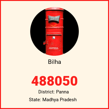Bilha pin code, district Panna in Madhya Pradesh