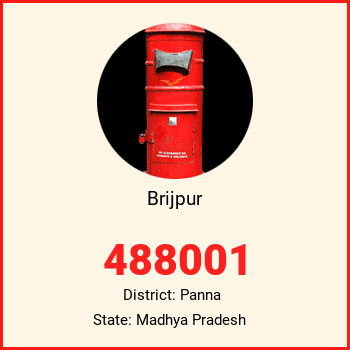 Brijpur pin code, district Panna in Madhya Pradesh