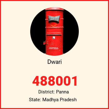 Dwari pin code, district Panna in Madhya Pradesh