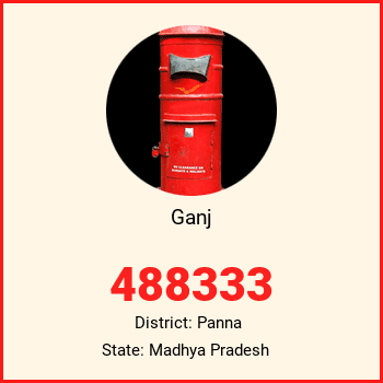 Ganj pin code, district Panna in Madhya Pradesh