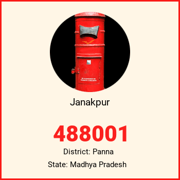 Janakpur pin code, district Panna in Madhya Pradesh