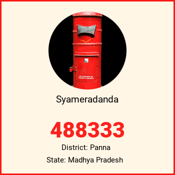 Syameradanda pin code, district Panna in Madhya Pradesh