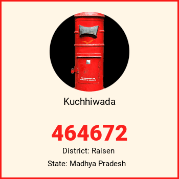 Kuchhiwada pin code, district Raisen in Madhya Pradesh