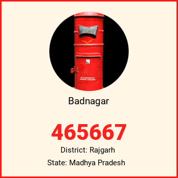 Badnagar pin code, district Rajgarh in Madhya Pradesh
