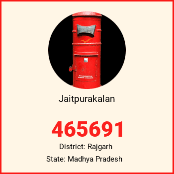 Jaitpurakalan pin code, district Rajgarh in Madhya Pradesh
