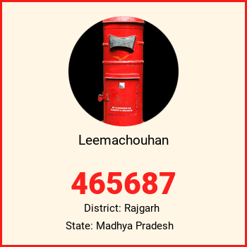 Leemachouhan pin code, district Rajgarh in Madhya Pradesh