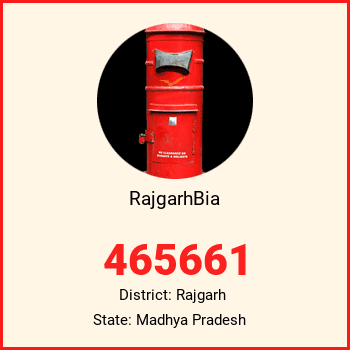 RajgarhBia pin code, district Rajgarh in Madhya Pradesh