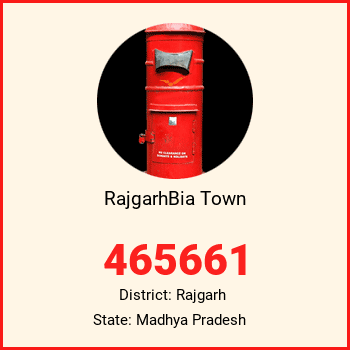 RajgarhBia Town pin code, district Rajgarh in Madhya Pradesh