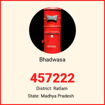 Bhadwasa pin code, district Ratlam in Madhya Pradesh